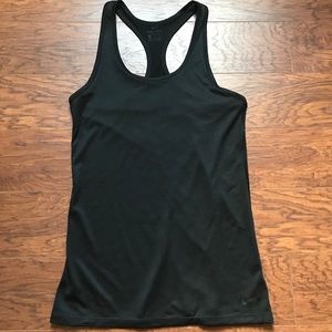 NWT NIKE Black Tank Top Small Athletic Workout